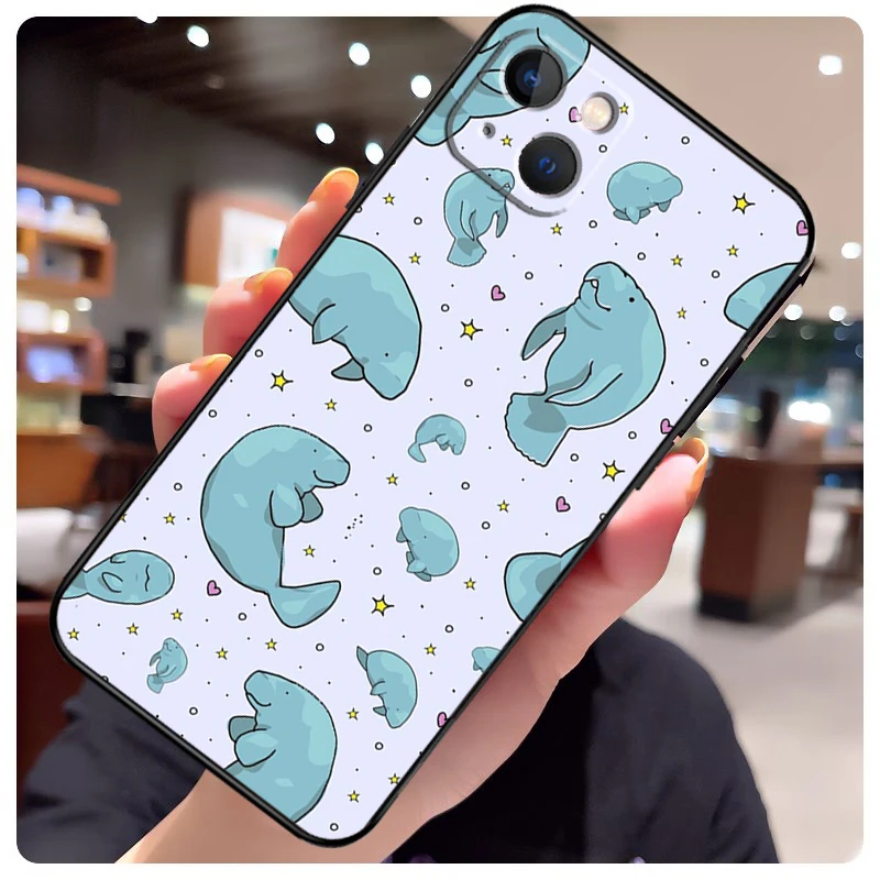 حافظة هاتف لطيفة على شكل خروف البحر لهاتف آيفون 17 إير 17 برو لهاتف أبل آيفون 17 برو ماكس