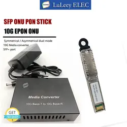 10G SFP PON STICK LTF7263-BH + modem 10G EPON ONU con modulo di simmetria MAC FTTH