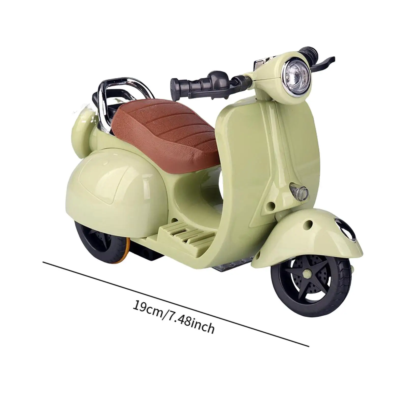 Accessoire de poupée, jouet de jeu, figurine de dessin animé, fournitures pour animaux de compagnie, jouet de Scooter pour maison de poupée