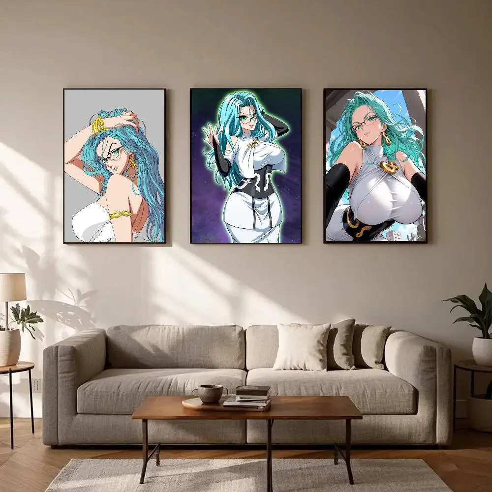 Psykos Anime One P-Punch Man Posters Living Room Bar Cafe Quality Canvas Vintage Style Comics Painting Art Home Wall Decor Pict - view 2