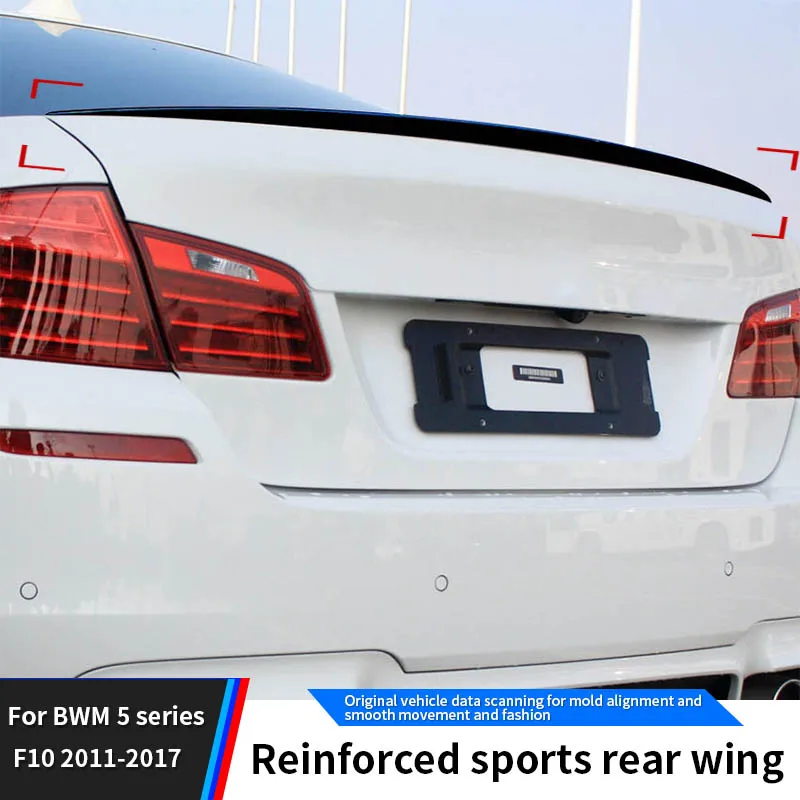 

For BWM 5 series F10 2011-2017 520i 525i M5 Car Tail wing top wing and spoiler modification Peripheral accessories