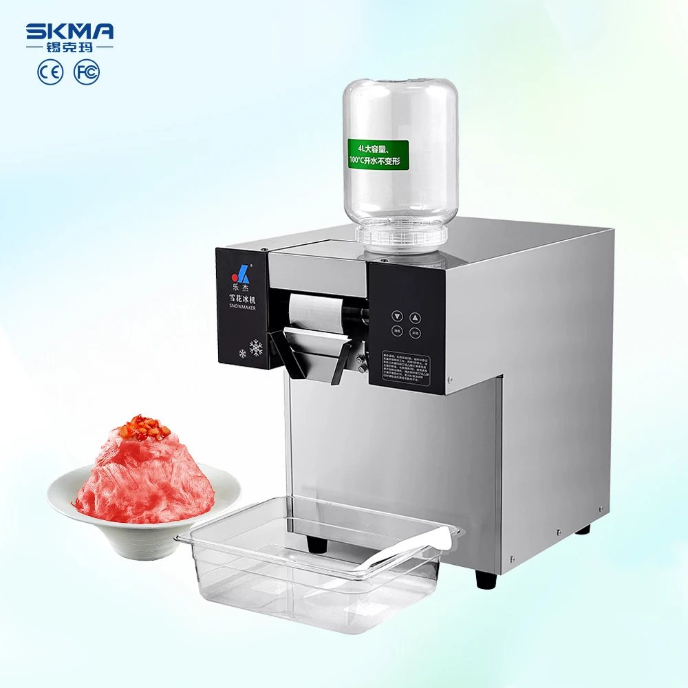 

Factory Commercial Water Cooling Automatic Snow Ice Machine Milk Bingsu Snowflake Ice Making Machine Smoothie Ice Shaver Crusher
