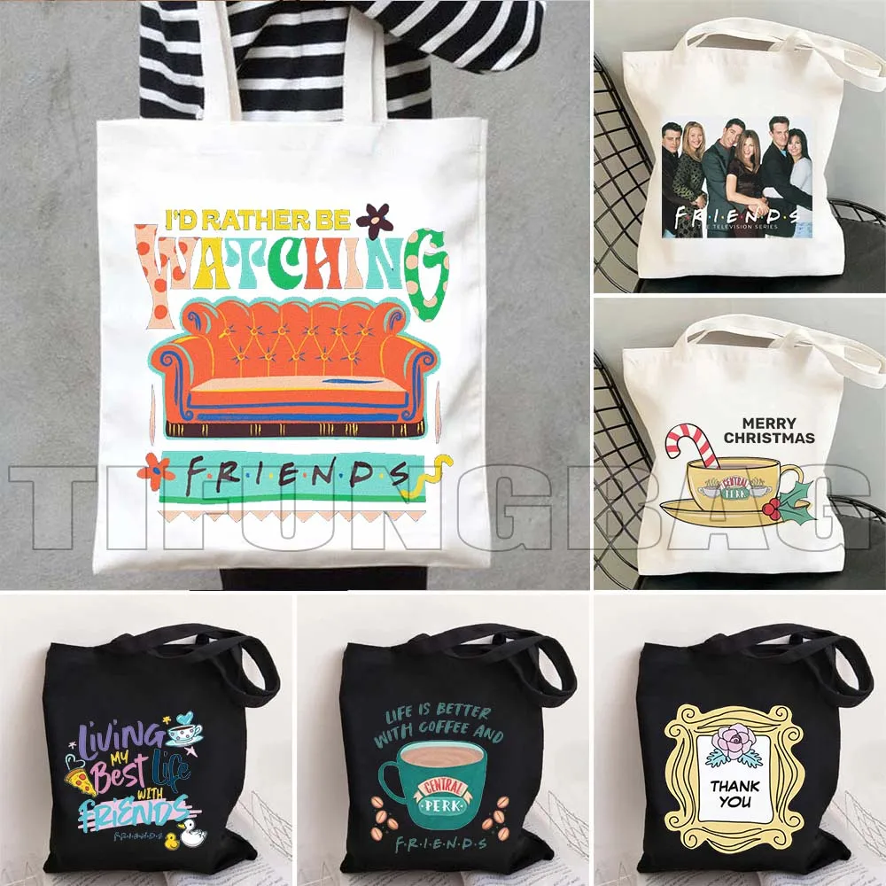 Графический ДРУЗЬ Центральный Перк Мультфильм Кофейня How You Doin Ross Joey Холстовая сумка через плечо Хлопковая сумка для покупок Графический ДРУЗЬ Центральный Перк Мультфильм Кофейня How You Doin Ross Joey Холстовая сумка через плечо Хлопковая сумка для покупок