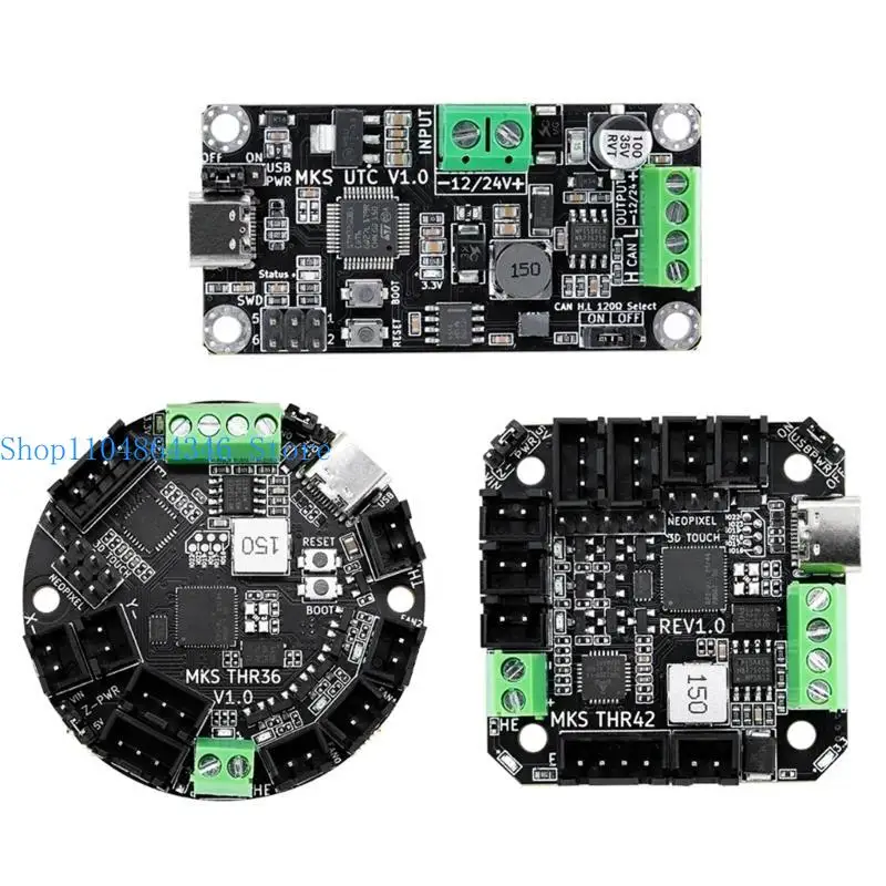 1Set MKS THR36/THR42/THR CAN Mainboard for 3D Printer Motherboard Expansion Board-Klipper Firmware DIY