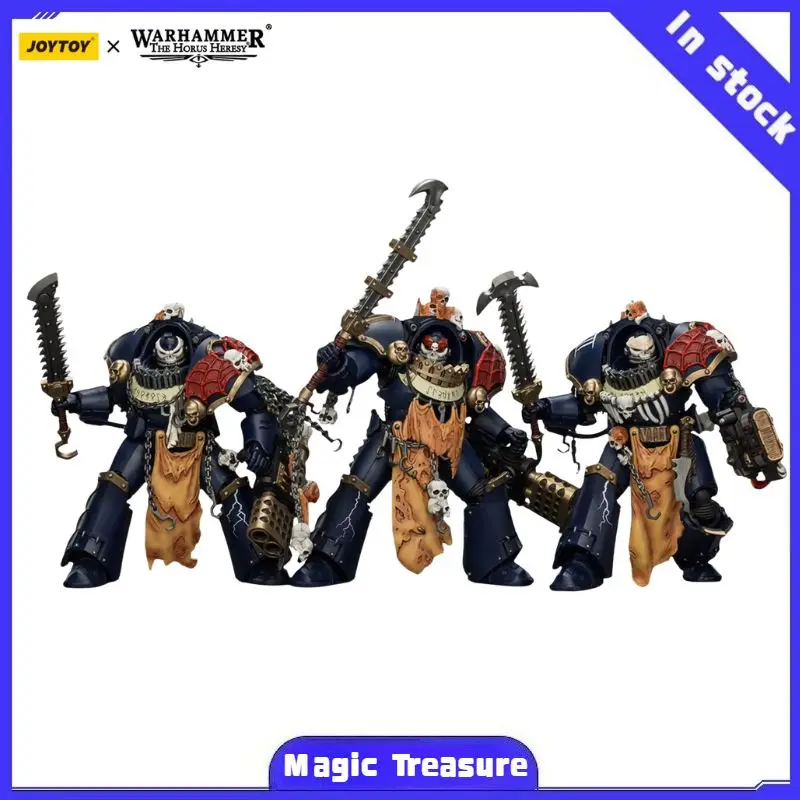 【MT】1/18 JOYTOY Warhammer 40K Night Lords Contekar Terminator Dissident 1 2 H14.2cm Action Figure