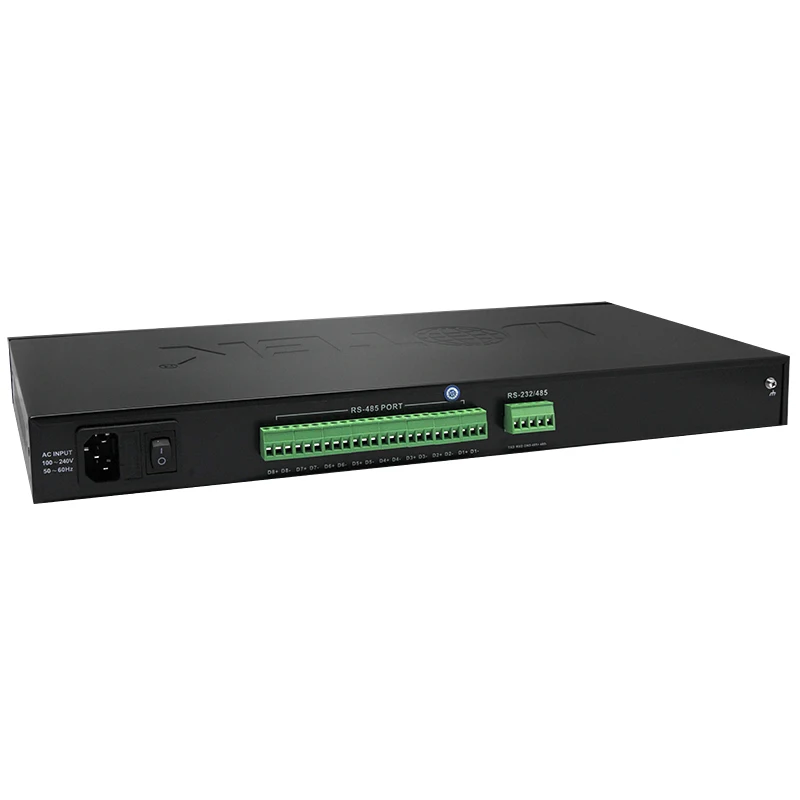 Industrial Rackmount RS-232/RS-485 to 8 Ports RS-485 Hub RS-232/485 EIA/TIA 15KV ESD