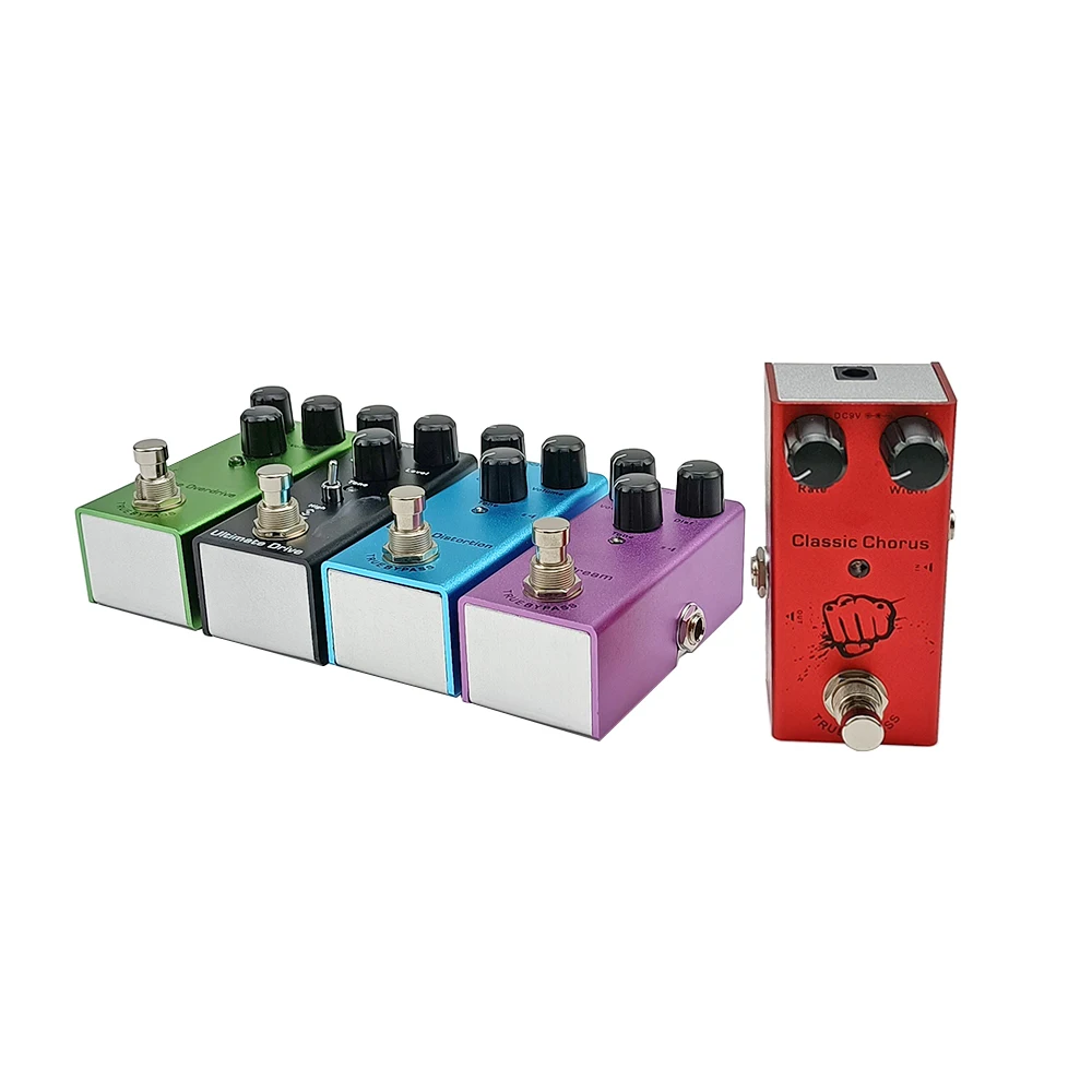 Pedał do gitary elektrycznej Vintage overdrive/US Dream/Classic Chorus/Vintage Phase/Tremolo/Analog Delay/Digital Delay/Ultimate Drive