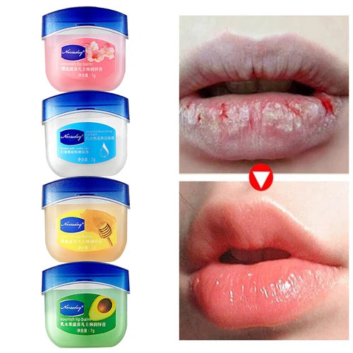 Imagen 2 del producto Bálsamo labial que se desvanece, juego de brillo de labios, planta Natural, aceite para el cuidado de los labios antigrietas, bálsamo labial de gelatina, reparación de lápiz labial hidratante, cosméticos