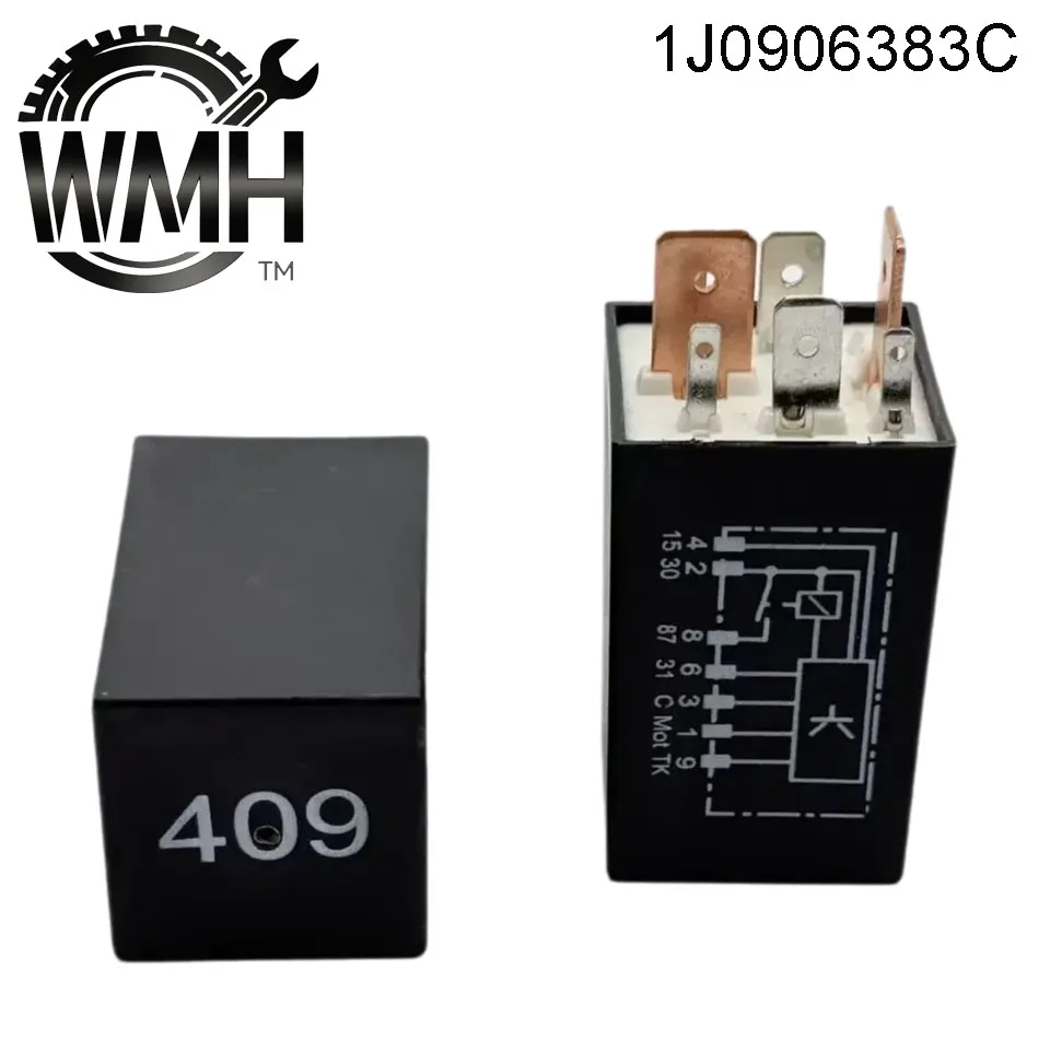 

Fuel Pump Relay 409 1J0906383C 1J0 906 383C 1J0 906 383 C For Audi A3 S3 TT Skoda Octavia Seat VW Jetta Golf 4 Passat B5 Beetle