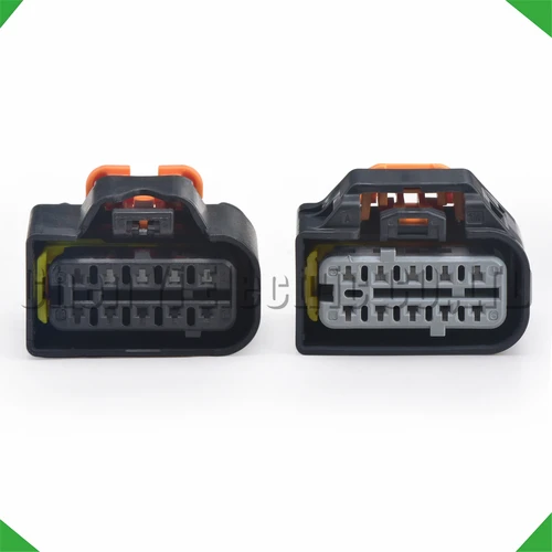 Imagen 2 del producto Conectores automotrices de 10 pines, enchufe de arnés de cables para faros de coche 1801600-1 1801600-2 para Peugeot 308 408 508 W23 Citroen C4L