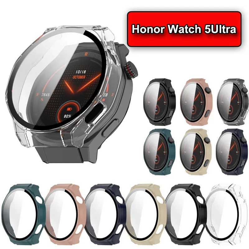 Verre trempé + étui pour Huawei Honor 5 Ultra accessoires protecteur d'écran PC housse de protection pare-chocs tout autour Verre trempé + étui pour Huawei Honor 5 Ultra accessoires protecteur d'écran PC housse de protection pare-chocs tout autour