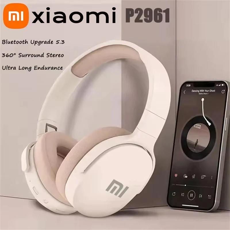 Xiaomi Original P2961 Wireless Headphones Bluetooth 5.3 Earphone For Samsung iPhone Stereo HIFI Headset Game Earbuds With Mic