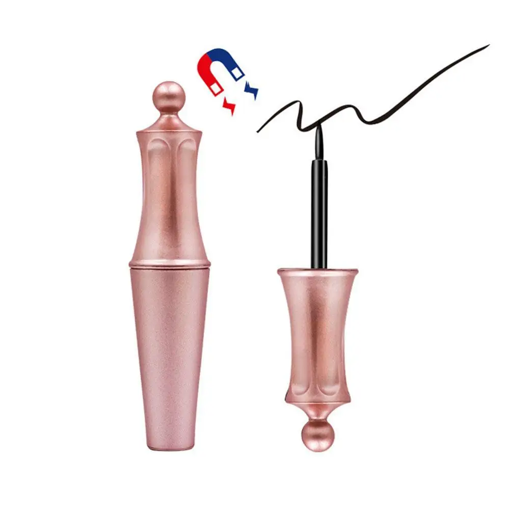 Black Magnetic Eyeliner Glue False Eyelash Extension Blooming Makeup Liquid No Magic Eyeliner Self-adhesive Cosmetics Korea