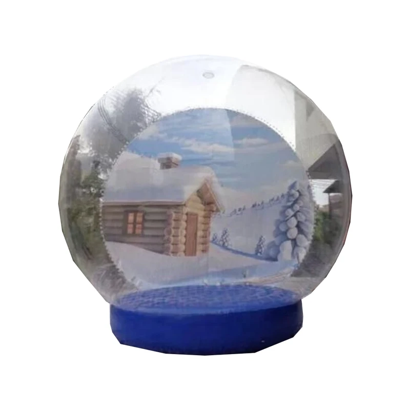 Christmas Snow Globe Tent Customized Inflatable Tent Party Dome Tent Outdoor Use