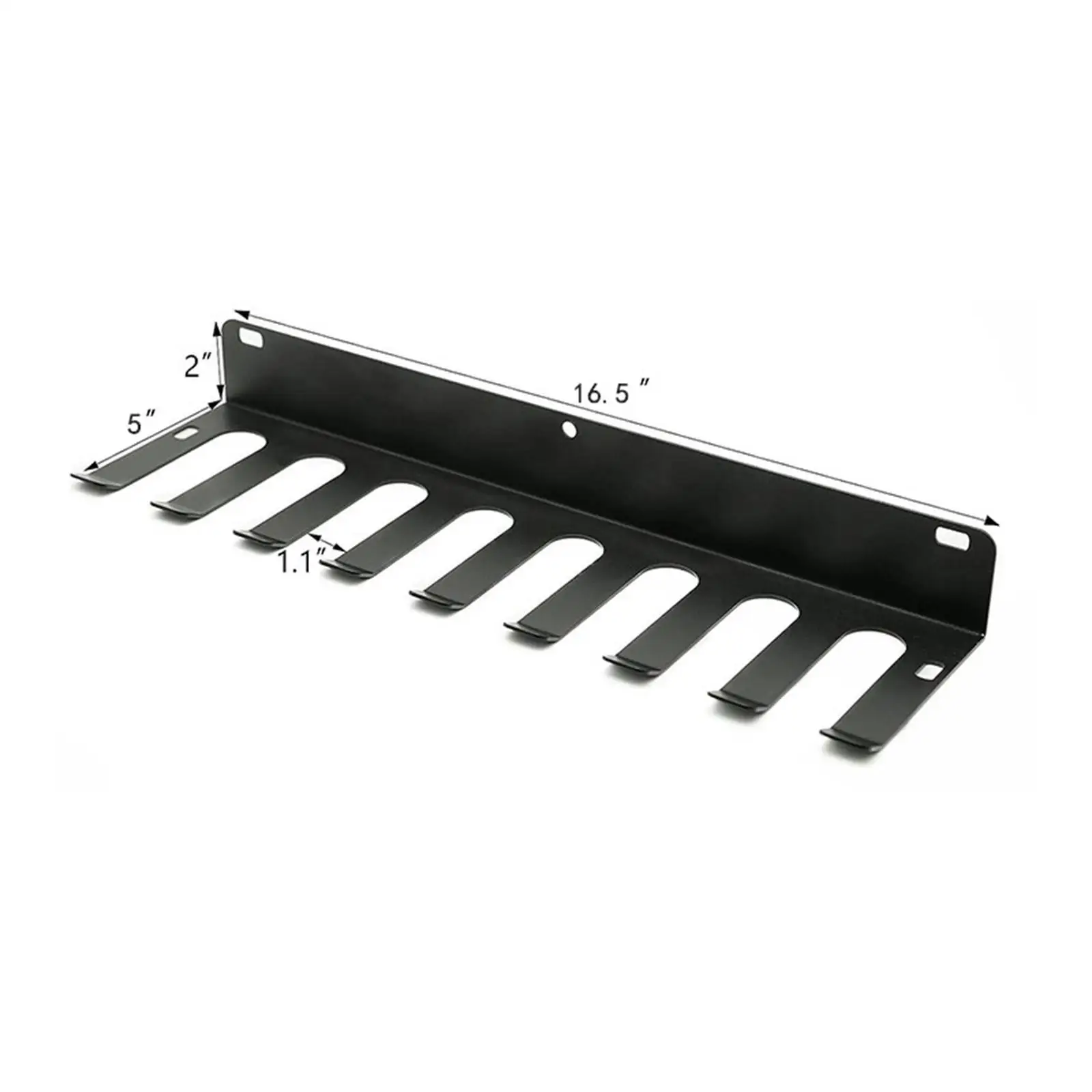 Steel Wall Mounted Baseball Bats Hanger Display Durable Organizer Storage Rack for Garage or Field