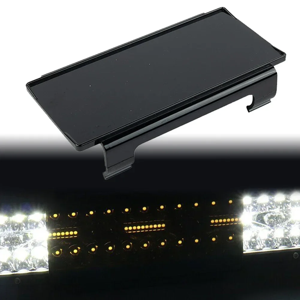 

Auto Accessories Light Bar Cover Light Covers New PC Polycarbonate Plastic Black LED For Off Road SUV Truck ATV