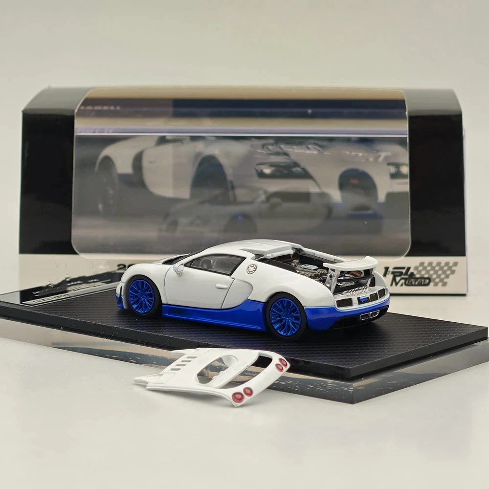 Mortal 1:64 Veyron Super Sport Car Models Diecast Toys Collection Gifts Miniature Two-Tone New view 2
