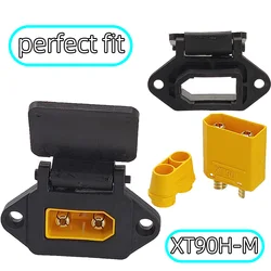 Amass XT90 Male Charger Plug Modified Power Tools/Electric Motorcycle Li-ion Battery Connector Power Supply Charging Port