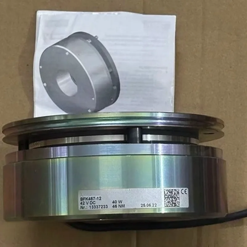 BFK457 Series Electromagnetic Power-off Brake BFK457-12/457-14/457-16, 20V/24V/42V/103V/180V/205V DC Motor Holding Brake