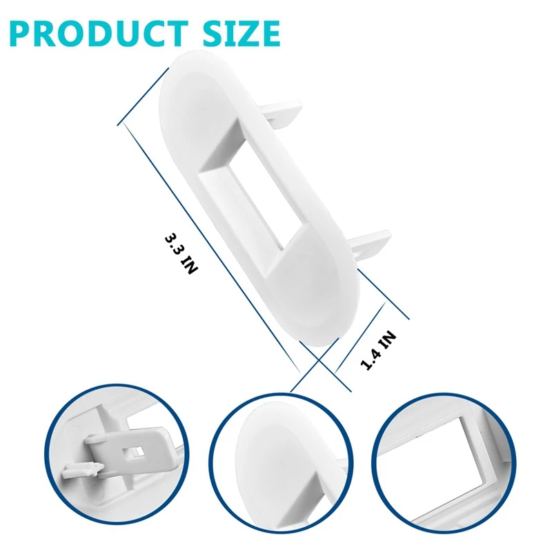 TKOH-WH01X27954 interruptor de bloqueo de tapa de lavadora WH02X24399 bloqueo de tapa de lavadora Striker WH01X24381 bisel de bloqueo de tapa de lavadora para GE Hotpoint