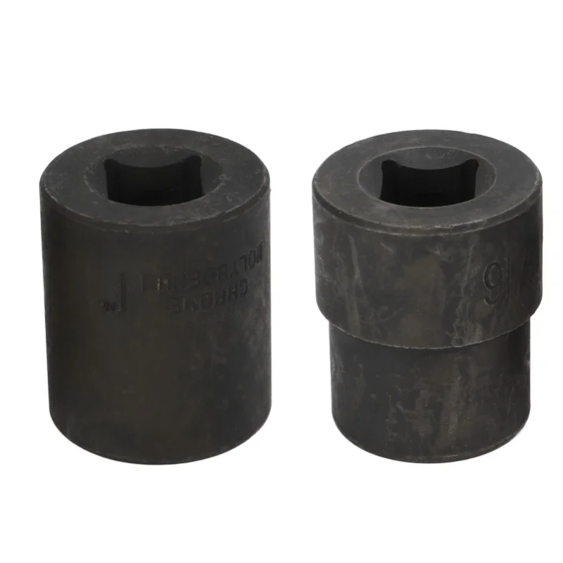 2PCS Emergency Wheel Lug Nut Removal Set 19-26mm 1/2in Square Drive For Hand Air Tools