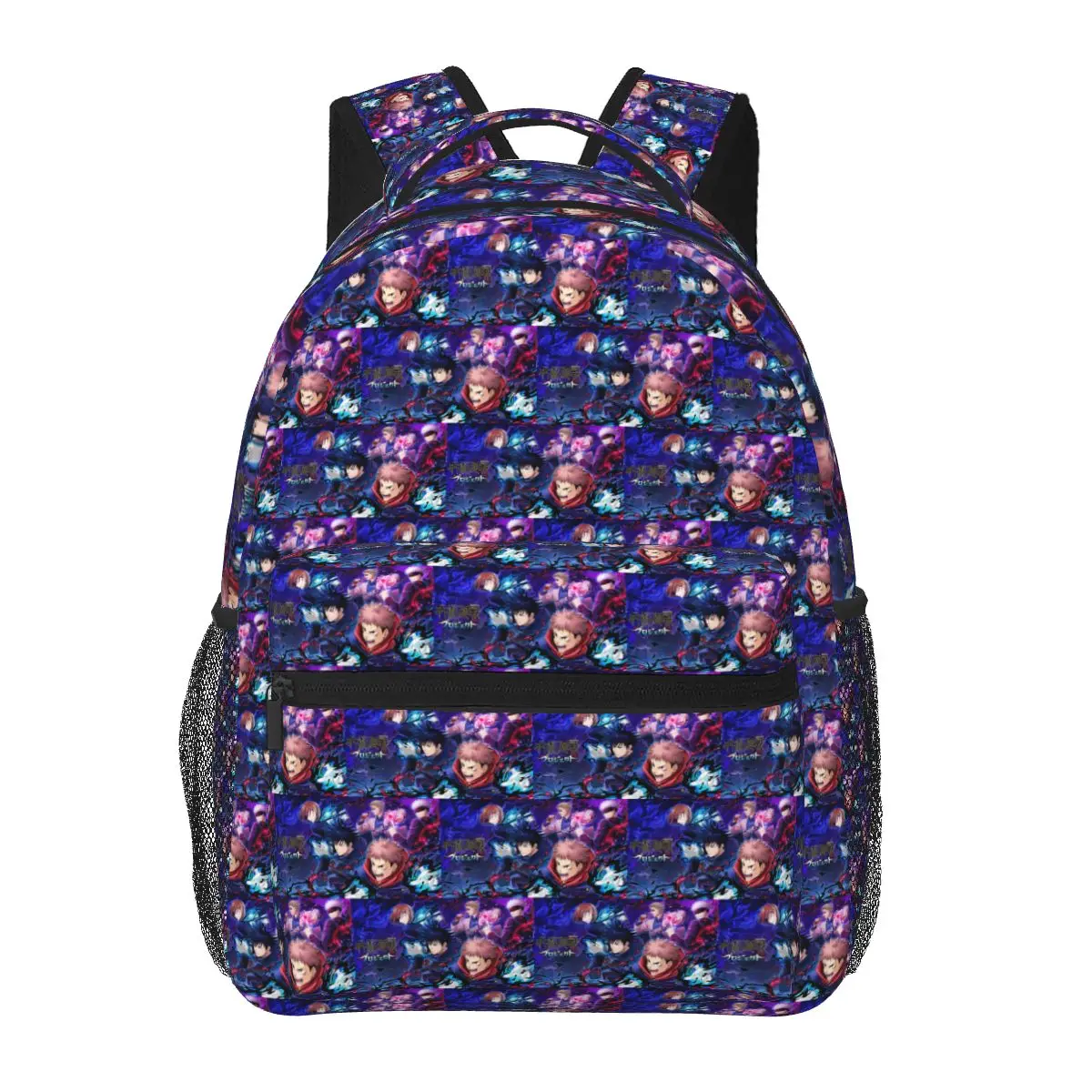 Megumi Besto Friendo Jujutsu Kaisen Sukuna Anime-Rucksack, Schultasche, Wandern, Reisen, Tagesrucksack für Jungen und Mädchen, Büchertasche, Umhängetaschen