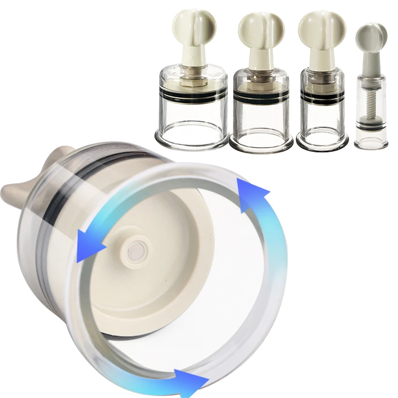 Cupping Device Vacuum Cupping Set Suction Cups Massage Physiotherapy Jars Manual Rotating Cupping Anti Cellulite Massager