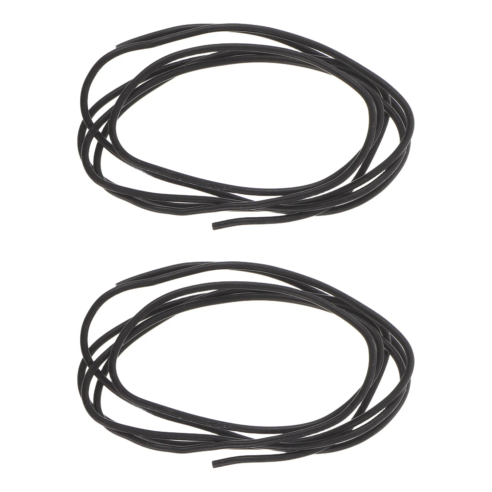 2Pcs 1M Pre-Tinned Copper Guitar Wiring Silicone-Covered Shielded Cable for Electric Guitar Pickup Replacement Vintage Tone view 3