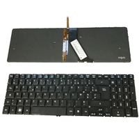 For ACER Aspire V5 V5-531 V5-531G V5-551 V5-551G V5-571 V5-571G V5-571P V5-531P M5-581 French backlit Laptop Keyboard