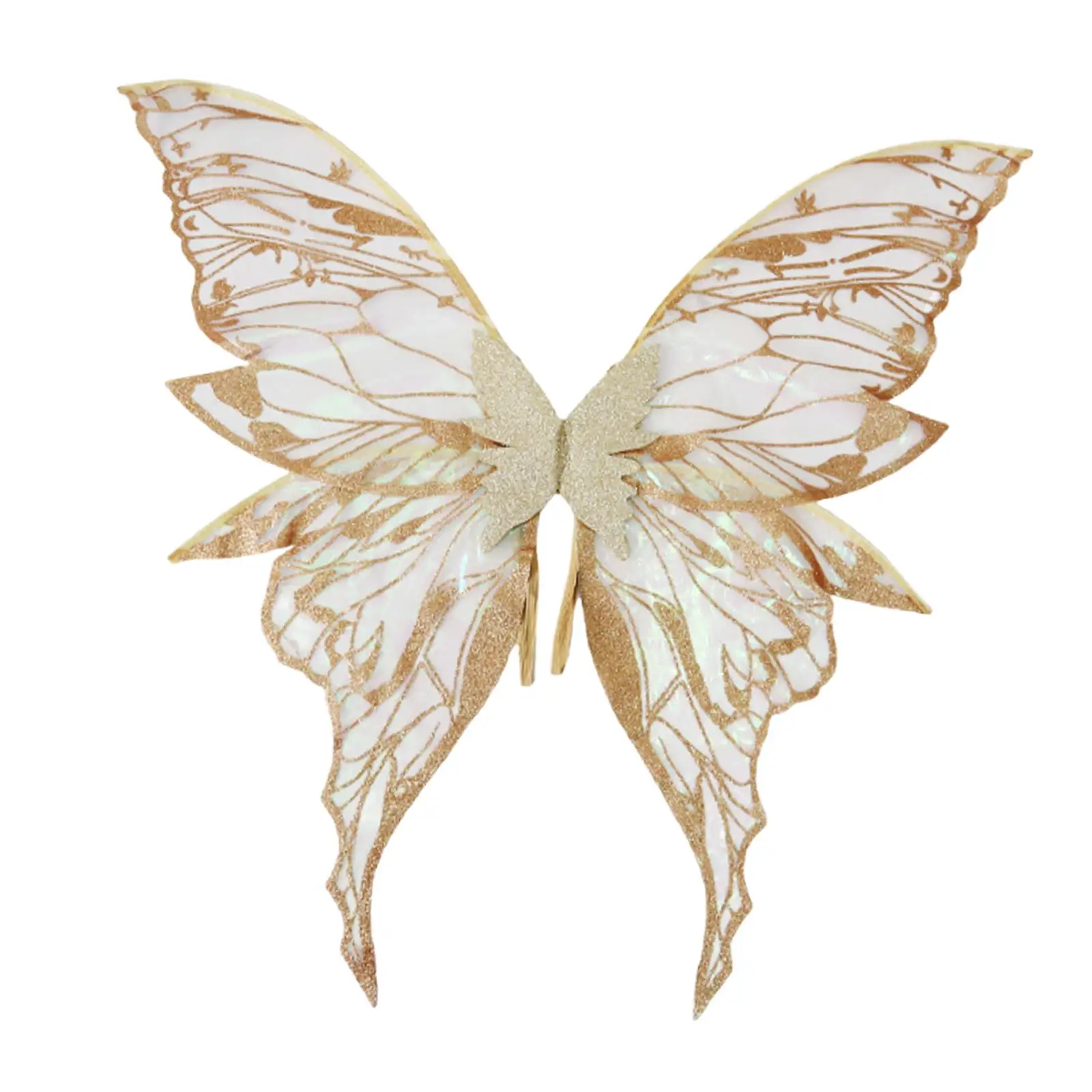 Butterfly Wing Costume Polyester Lightweight Fairy Wings Cosplay for Women Dress Up Party Photo Prop Butterfly Wing Costume Polyester Lightweight Fairy Wings Cosplay for Women Dress Up Party Photo Prop