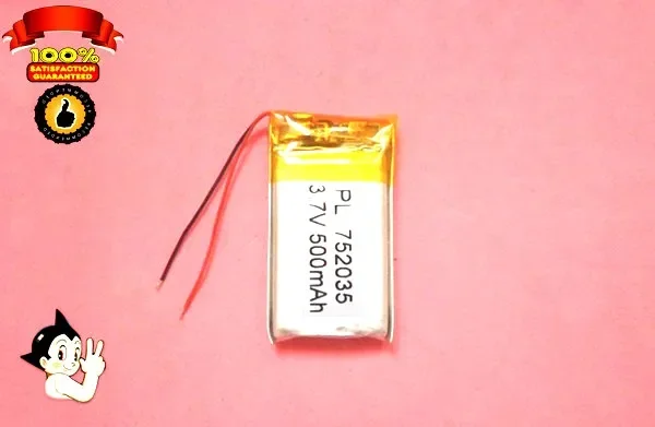 新しい大容量 3.7V ポリマーリチウム電池、MP3 MP4、ニューマンポイントペン、リチウム電池、500mah キャンディ TypeA 良い