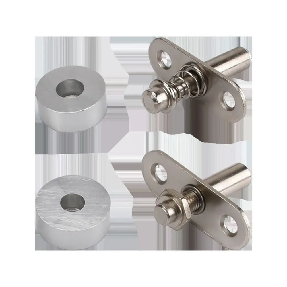 Heavy-Duty Rotation Mounting Hardware Anti-Rust Silent Pivot Doors Hinges Corrosion-Resistant Adjustable 360°Universal Joints