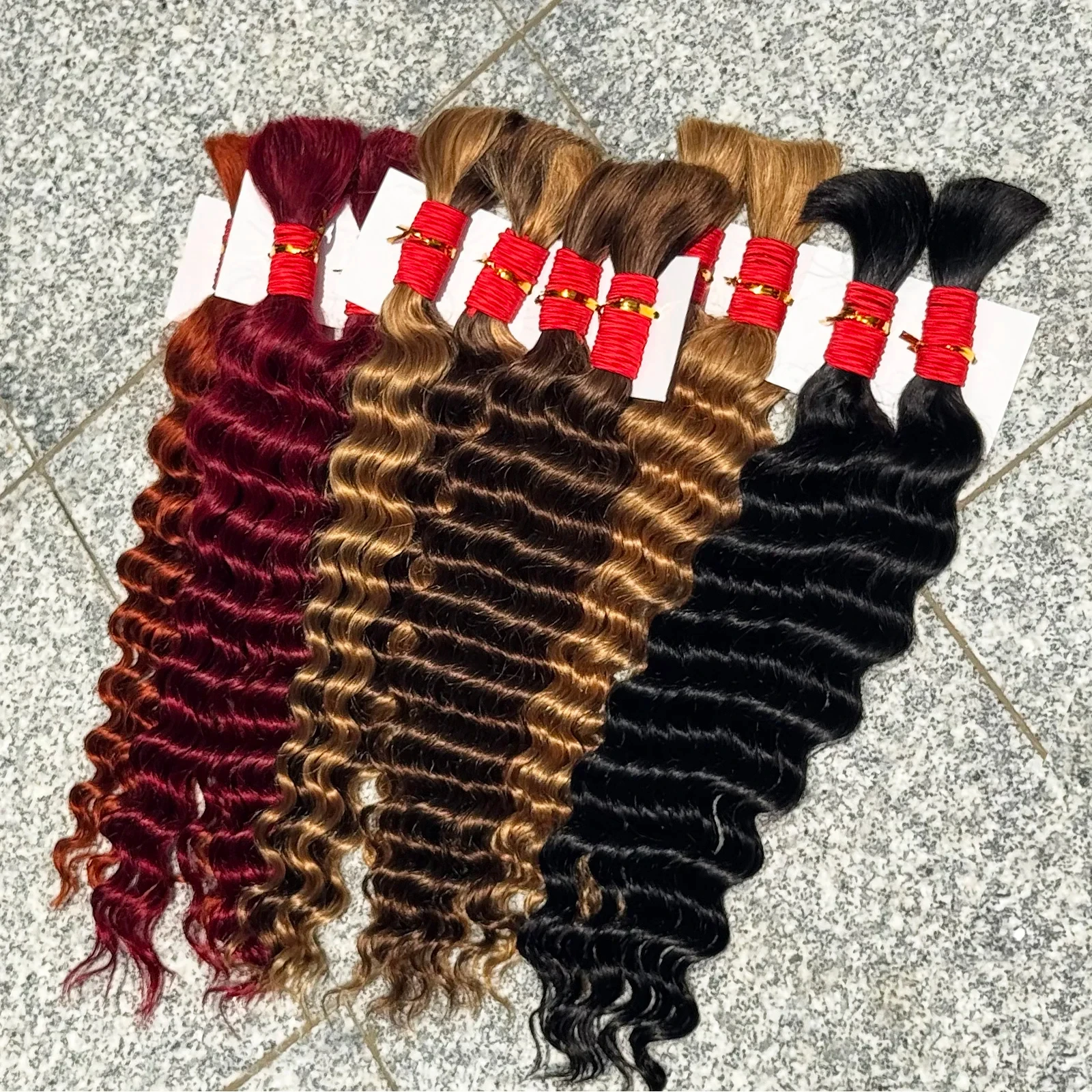12A 인모 벌크, 보헤미안 브레이딩용 딥 웨이브 벌크 - Hair Care Color 리뷰 및 가격