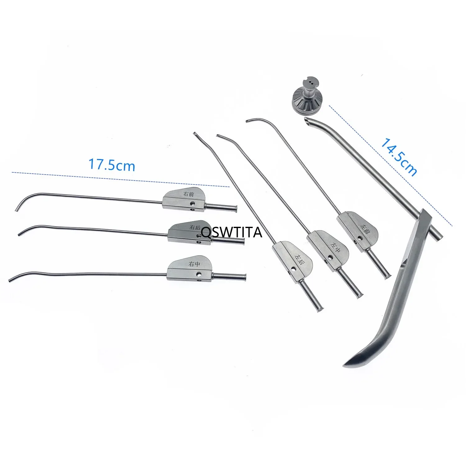 Orthopedic Meniscus suture instrument set Arthroscopy line Wire pass thread passing device K-Wire Spreader instruments