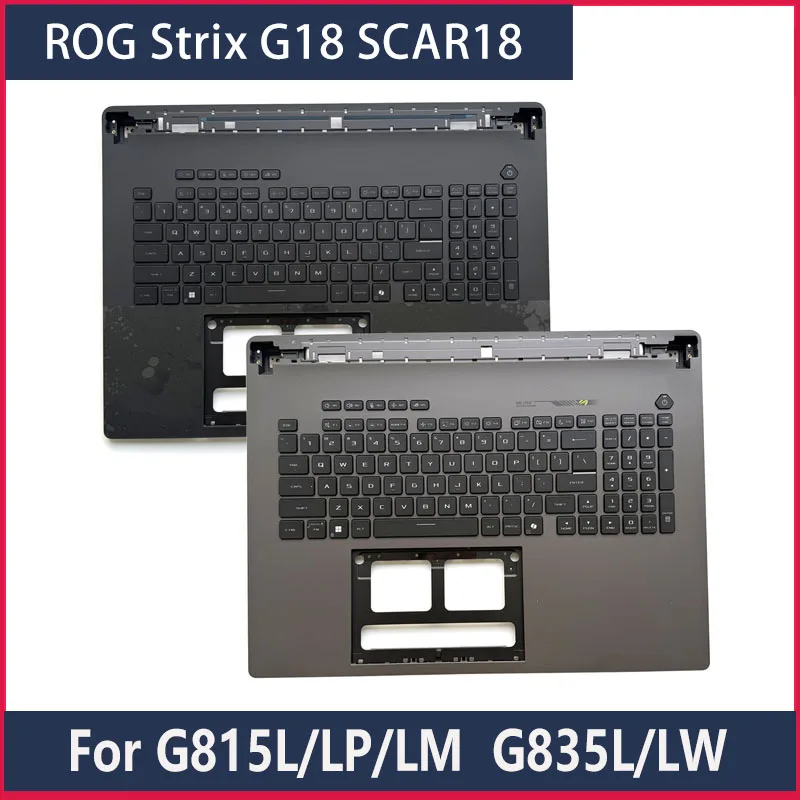 

For Gunshen 9Plus 2025 Model Rog Strix G18 Scar 18 G815L/Lr/Lp/Lm/Lw G835Lw/Lx Ultra-Competitive Version Laptop Keyboard C Shell Palm Rest