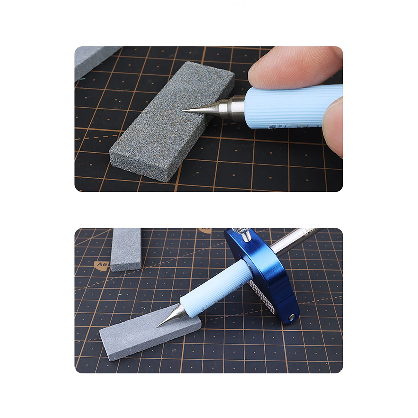 

Modelling Scriber Stainless Steel Scoring Needle Grinding Stone for Assembly Model Engrave Tools DIY Accessories