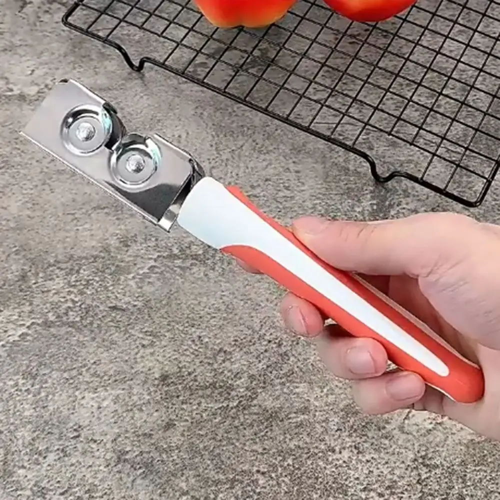 Rautan Sudut Tetap Baja Tahan Karat Rautan Roda Bergulir Praktis Tahan Lama Rautan Kecil Tahan Karat Portabel