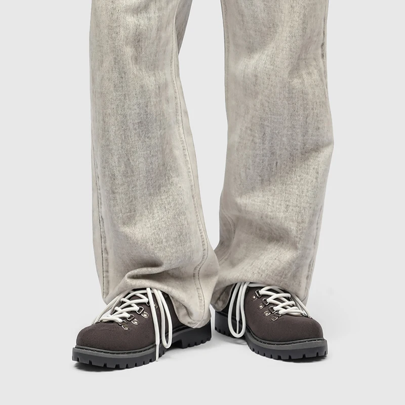 

New Fuzz Casual Business Shoes for Men New Versatile Personalized Fashion Shoes That Are Essential for Going Out on The Street