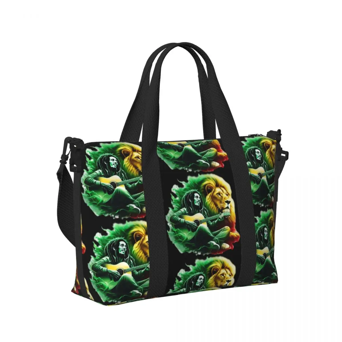 

Пляжная дорожная сумка Bob Marley One Love, большая вместительная сумка-тоут для спортзала, спортивная женская дорожная сумка для покупок