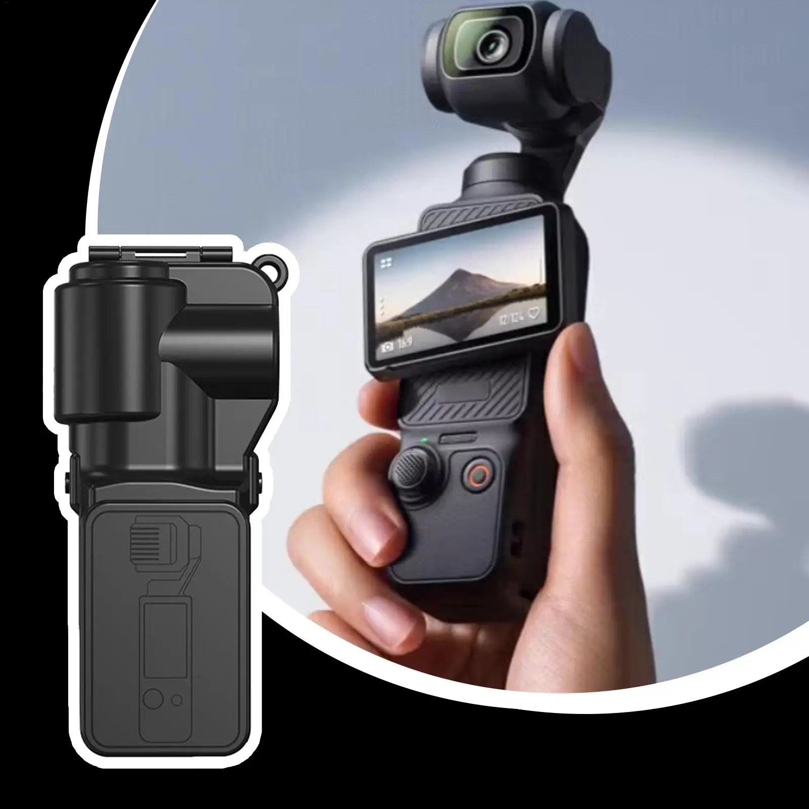 Крышка объектива, карман, защита объектива камеры, устойчивый к царапинам рукав, аксессуары для фотосъемки для путешествий, улицы, повседневного дома