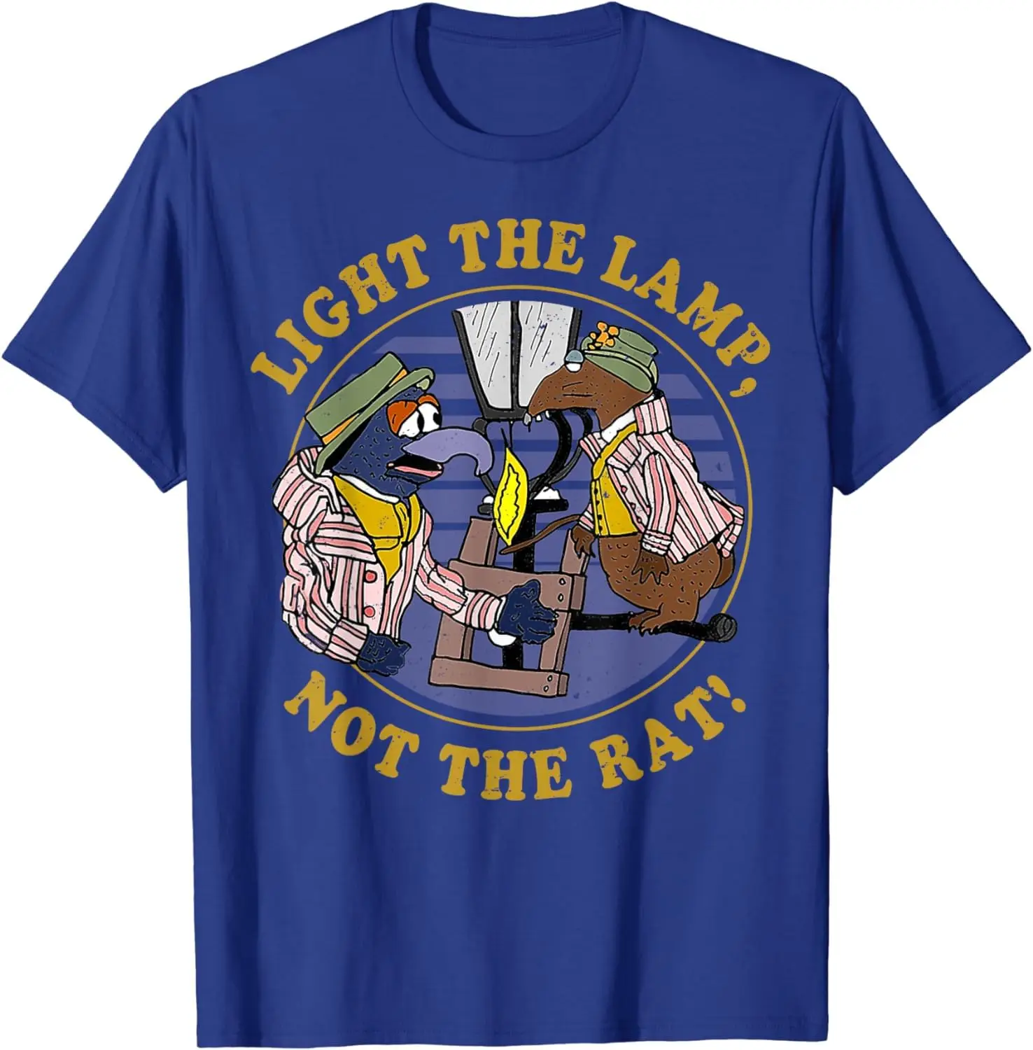 Light The Lamp Not The Rat T-Shirt For Men Women Summer Tees Cotton Luxury Brand Vintage Oversized