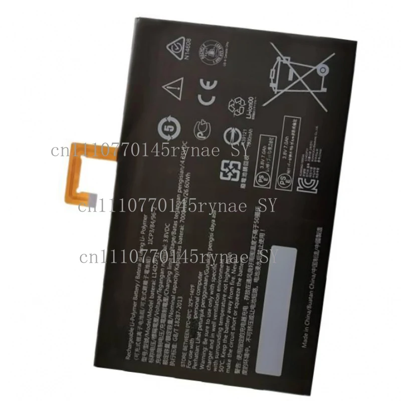 

7000mAh L14D2P31 Replacement Battery For Lenovo Tab 2 A7600 A10-70 A10-70F A10-70L A10-70LC TB2-X30L TB2-X30F TB2-X30M