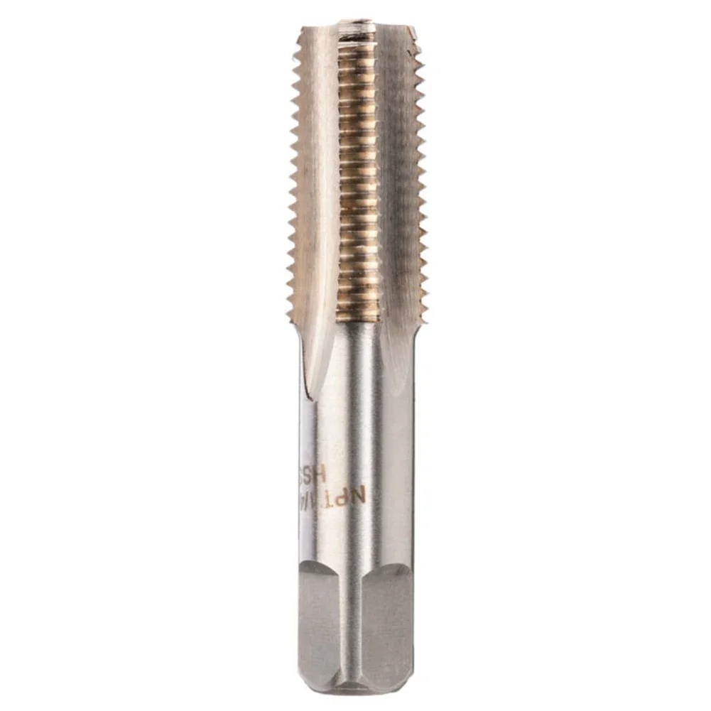 High-Speed-Steel Screw Threaded Tap Hand Tools 1/4"-18 NPT Taper Pipe Tap For Cutting Internal Threads Of Pipes Repair Work Tool