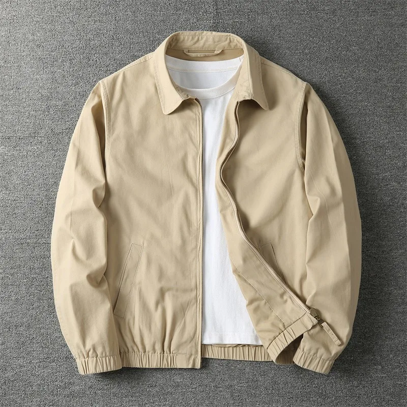 High-End Men's Work Shirt Pure Cotton Long Sleeve Outdoor Jacket for Autumn Winter Durable And Wear-Resistant Multi-Pocket Lo...