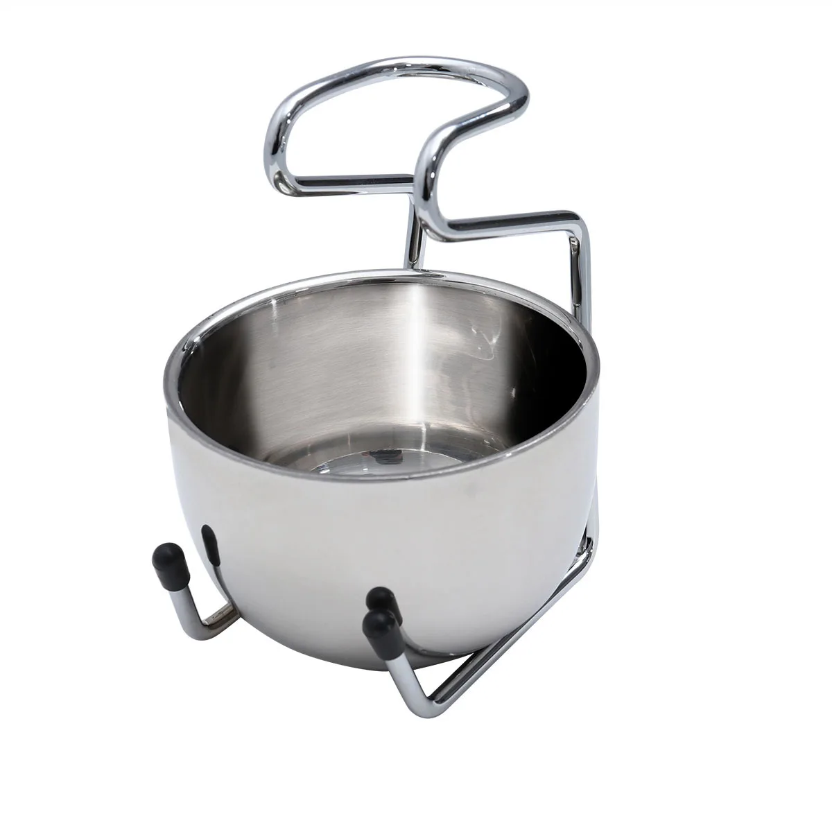 

NOLITOY Shaving Stand with Bowl Brush Holder Men Grooming Kit Suit Accessory for Manscaping