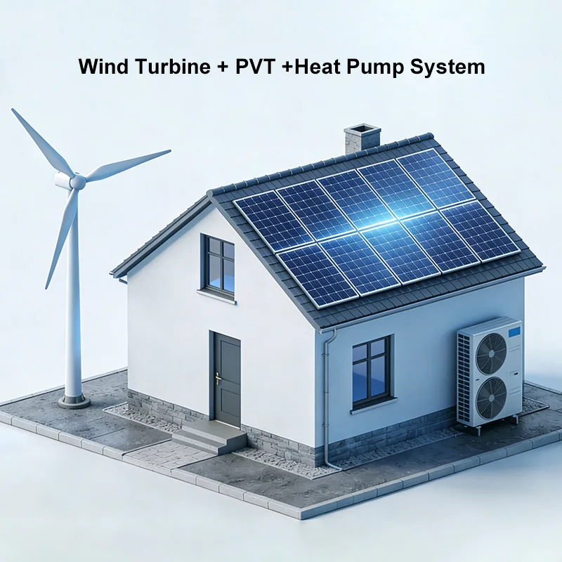 2026 Home Use  Solar Power Hot Water Heat Pump System with PVT Solar Panelspromote sales