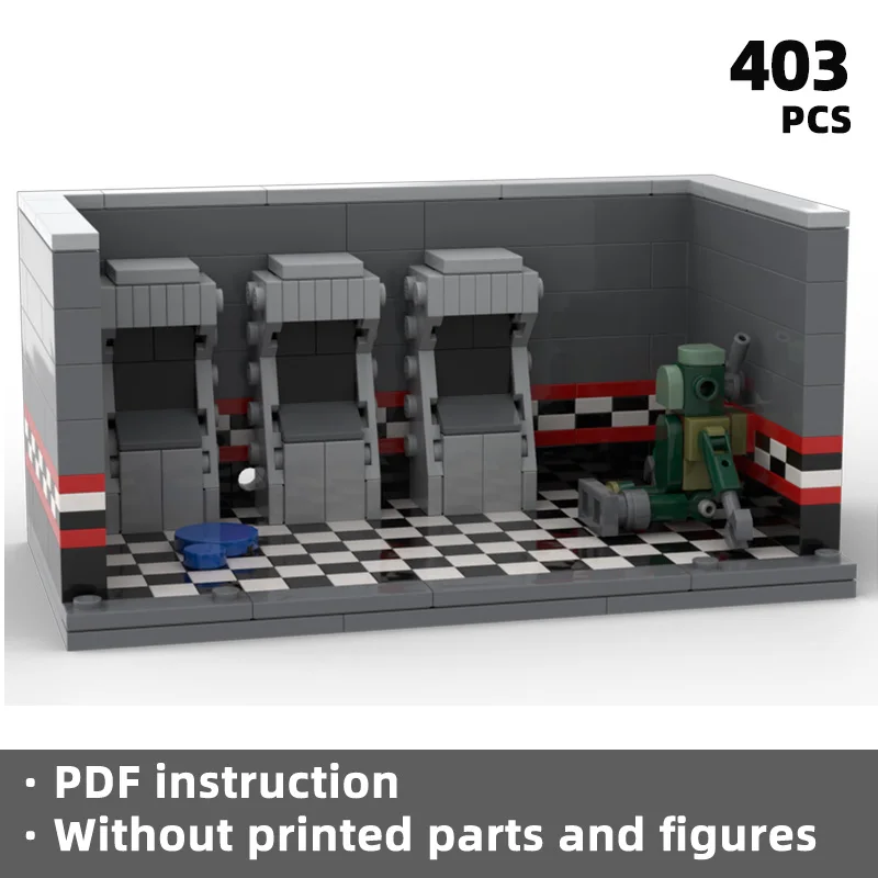 

Horror movies and building blocks that incorporate classic video game elements – Collector's level, a rare choice!