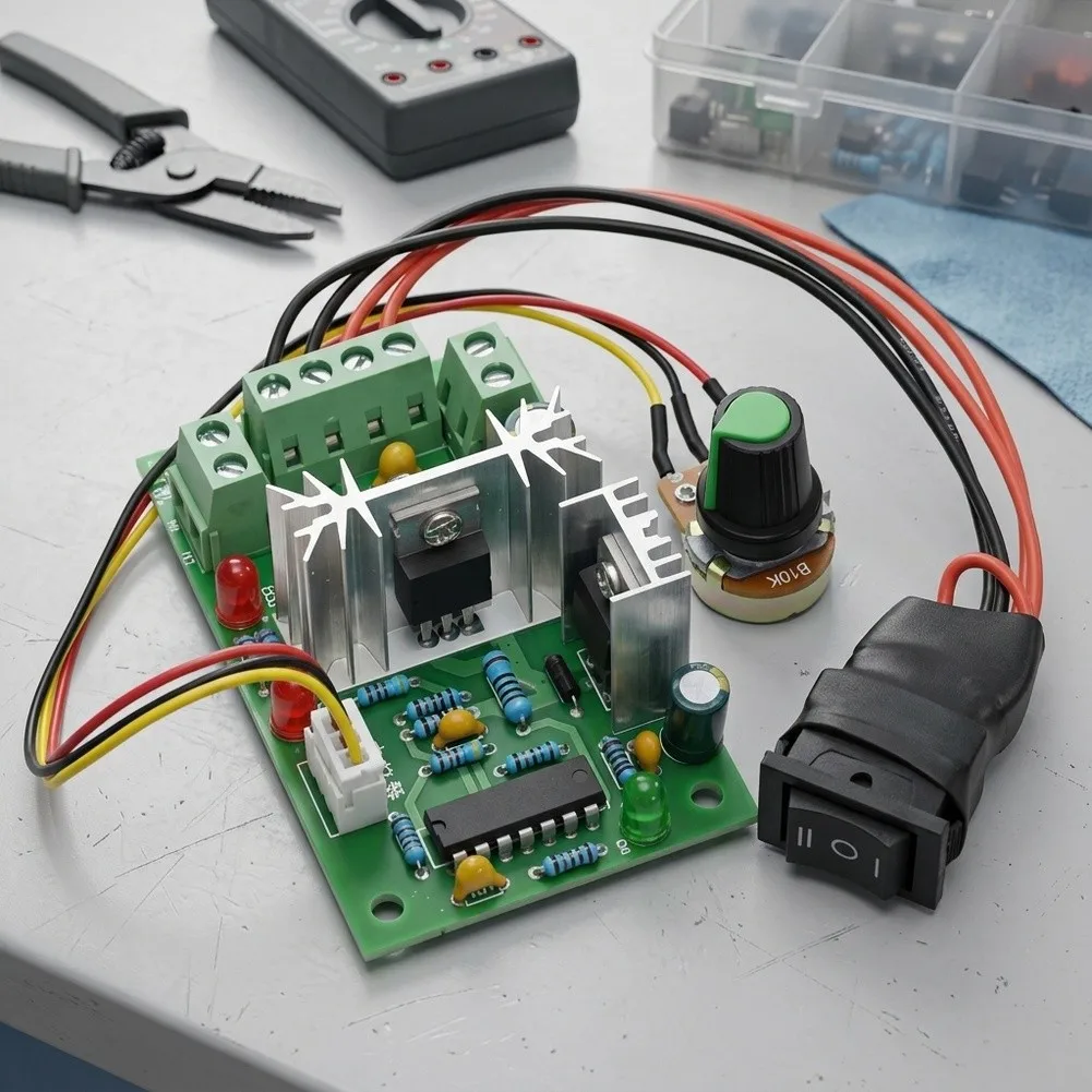 Overload Protection Motor Controller Motor Controller Forward Reverse Switch Motor Rate Controller Wide Voltage Range