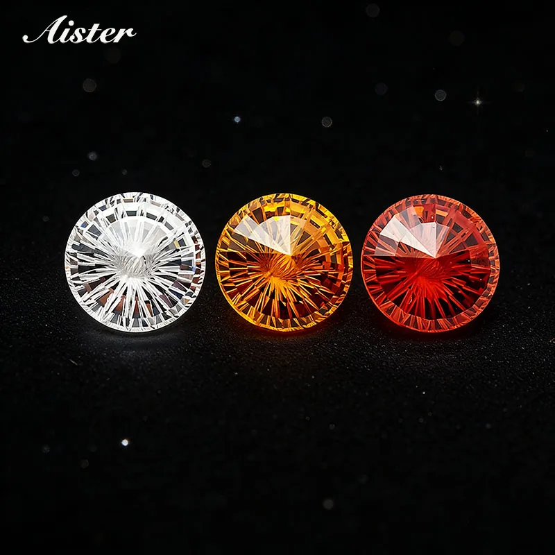 

Top Colors Ferris Wheel Shape 4K Cutting 5A Grade Quality CZ Lab Cubic Zircon Stones Loose Gemstones for Jewerly Making