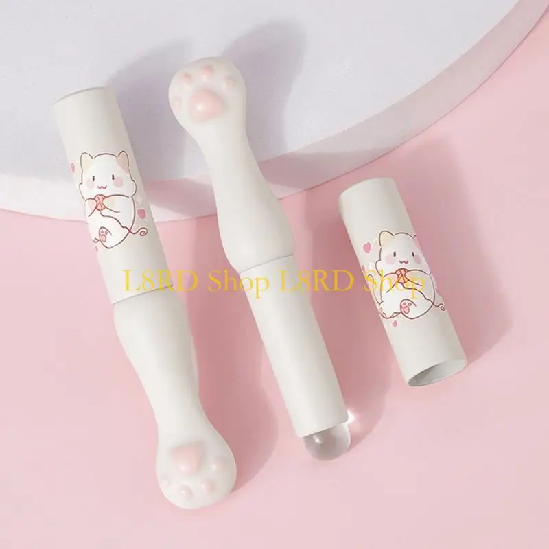 L8rd pincel maquiagem labial multiuso silicone com capa aplicador reutilizável para batom brilho bálsamo e corretivo